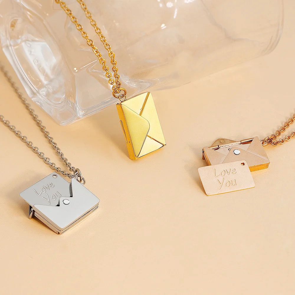 Envelope Love Letter Necklace