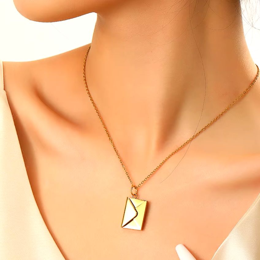 Envelope Love Letter Necklace