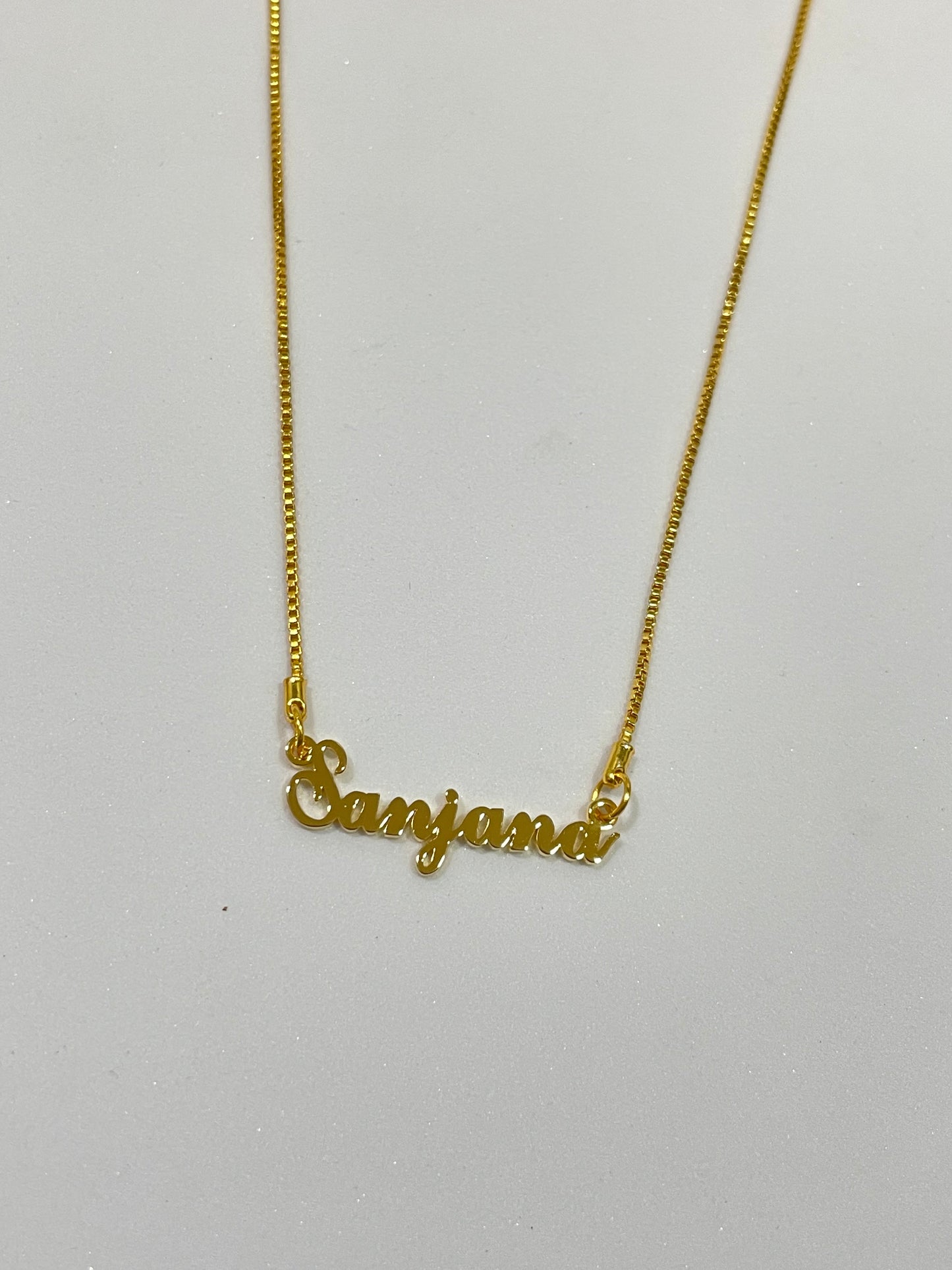 Vintage Style Name Necklace