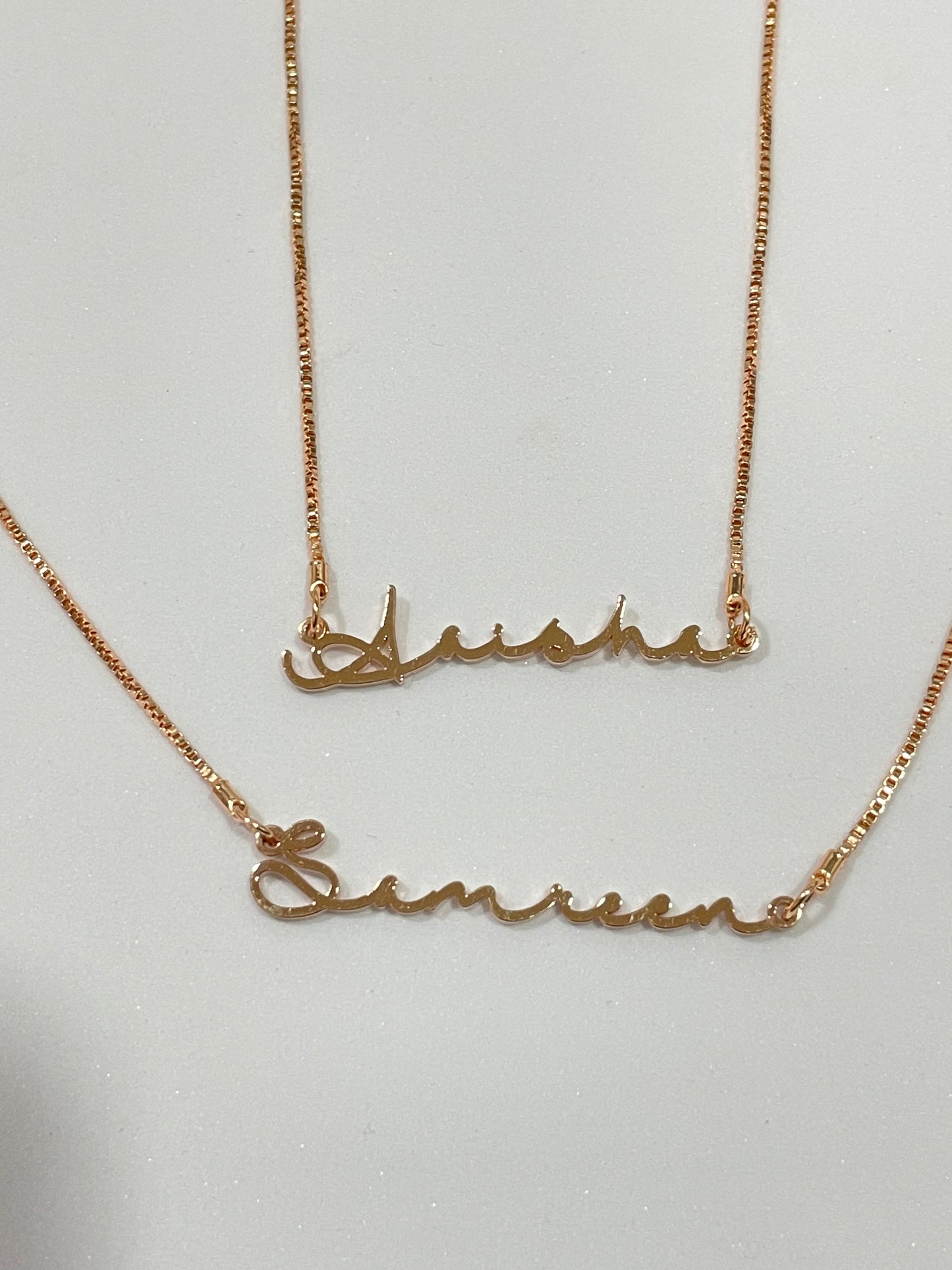 Signature Style Name Necklace